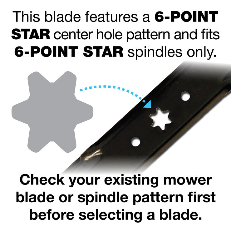 2-in-1 Blade for 54-inch Cutting Decks 3 2-in-1 Blade for 54-inch Cutting Decks
